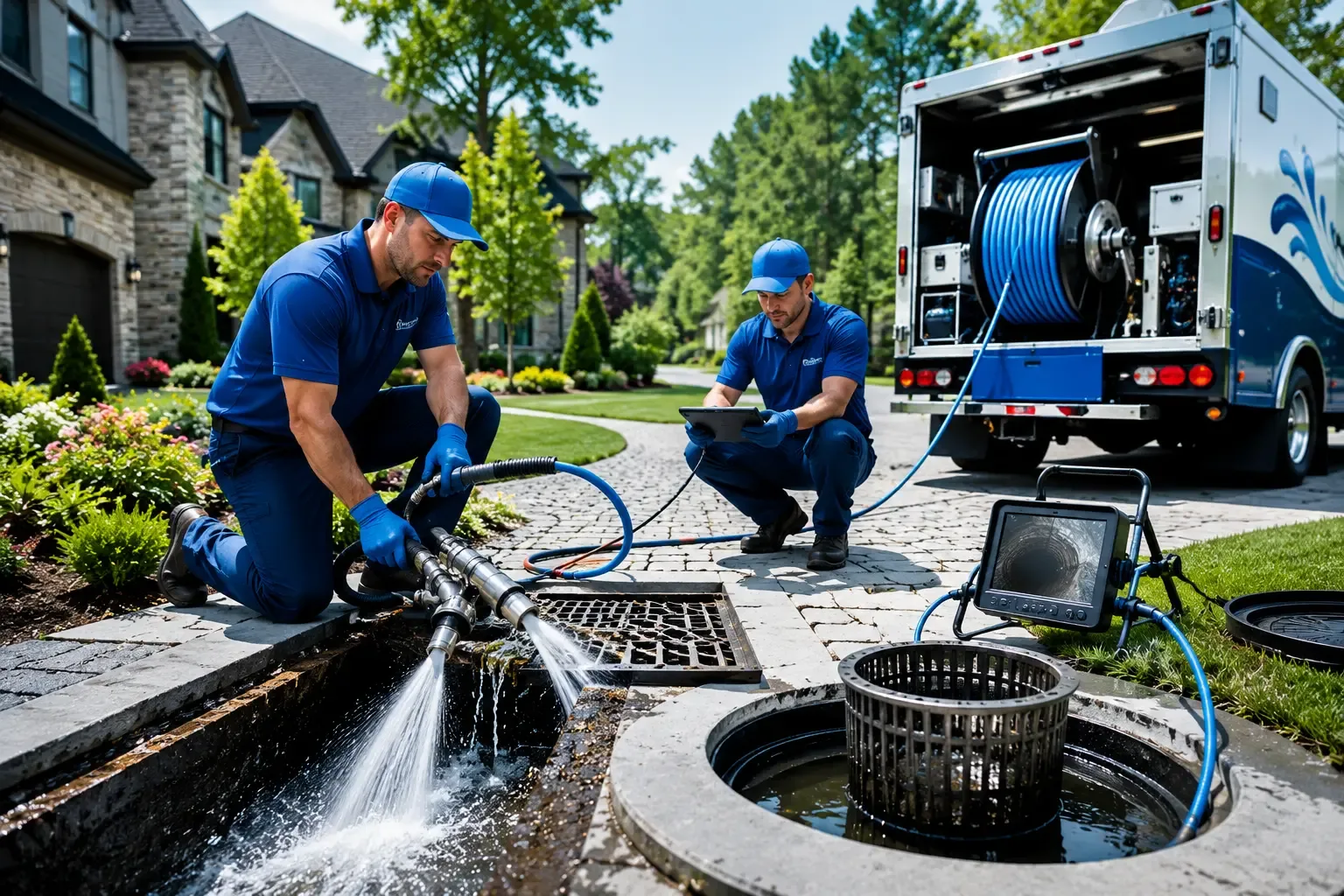 Local outdoor drain cleaning professionals in Casas Adobes, AZ